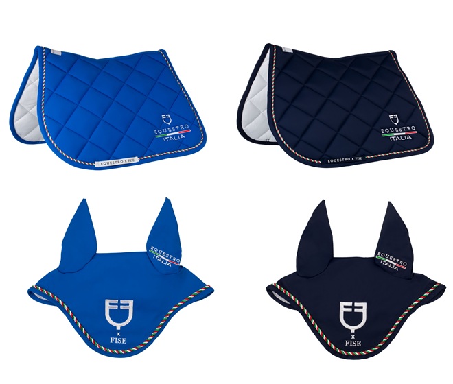 SOTTOSELLA + CUFFIA  EQUESTRO X FISE Sottosella 